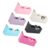 6pcs Refillable Tape Dispenser with Cutter Abs Metal Non Slip Compact