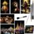 6 Pcs Scratch Art Rainbow Paper – Cityscape Night View & Classic Religious Masterpieces Sketch DIY Card Engraving Craft Color Pads for Adults and Teens Large Size 16 x 11.2 Inch Scratchboard 4 Tools