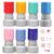 6Pcs Self-Inking Teacher Stamps for Classroom, Pre-Inked Refillable Stamps with Adjustable Ink for Reviewing Assignments