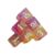 6Pcs / Set 6 Sided Acrylic Dices Educational Rounded Corner Dices Set, 16mm Game with Large Number Educational Math Learning Tool