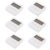 6pcs Silent Digital Countdown Timer Alarm Clock with Magnetic Backing