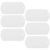 6pcs Stainless Steel Small Name Plate for DIY Engraving