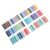 6pcs Sticky Index Tabs Pet Page Markers for Document Organization