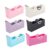 6pcs Tape Dispenser Portable Refillable Abs Metal Roll Cutter