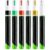6 Pcs Tombstone Marker Pen Set, Stone Touch Up Pen for Faded Grave Inscriptions and Monument Lettering, Liquid Pens Repair Kit for Metal Leather Glass, 6 Colors, 5.59 in Length x 0.59 in Diameter