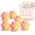 6pcs Wax Cracking Squishy Cute Cat Claw Mixed Color Crispy Skin Pinch Squishies Squeeze Fidget Toys Stress Slow Rising Sensory Squishes Swuishy Pawtoto Mini Cool Paw Party Favors Squshy