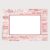 6 Photo Frame Christmas Cards with Envelopes, Merry Typography