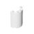 6 Piece Cylinder Half 2 x 4 x 5 with 1 x 2 Cutout, White, Compatible with Lego Parts and Pieces