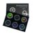 6 Pieces of Cell Phone Protection Neutralizers Stickers, Blockers Equipment Stickers for All Phones Tablets Laptops Computer WiFi All Devices Silvery