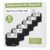 6pk Compatible with Brother Btag P-Touch Label Tape 12mm 0.47″ White