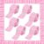 6 Rolls 40 Ft Ruffled Bulletin Board Borders Back to School Classroom Decor Fabric Trims DIY Border Craft for Farmhouse Teacher Supplies First Day of School Party Decoration(Pink and White Checkered)