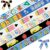 6 Rolls Back to School Ribbon for Crafts Wreath Bows Teacher Ribbon Ruler Ribbons for Teacher Appreciation Gift Kindergarten Preschool Party Decoration 3/8″ X 27 Yards