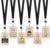 6 Set Hall Passes for Classrooms Wooden Hall Pass Lanyards Unbreakable School Passes for Hall Library Nurse Boy Girl Office School Classroom Teacher Supplies