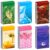 6 Sets 300 Pcs Washi Stickers Set Cute Aesthetic Sticker Book for Journaling, DIY Decorative Paper Sticker Decals for Bullet Journal Art Scrapbooking Diary Card Craft Gift Album Notebook Stationery