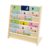 6 Tier Bookshelf Floor Standing Pine Wood Storage for Indoor Reading