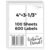 6 up 3-1/3″ x 4″ FBA Shipping Address Labels for Packages (100 Sheet)
