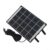6W Solar Panel with Output Outdoor Security Cameras & Garden Lights, 5M Cable Polycrystalline PV