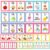 6″x14″ Pastel Alphabet Number Line for Classroom Wall Decorations, ABC Letter Line Posters Bulletin Board Decor Set, Back to School Kindergarten Preschool Teacher Must Haves Supplies (Colorful)
