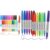 7-ackz Permanent Markers Assorted Colors Fine Point Bulk Waterproof & Fade-Resistant Quick-Drying Ink