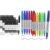 7-ackz Permanent Markers Black and Assorted Colors Fine Point