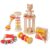 7-Piece Wooden Baby Toy Set with Musical Rattles and Xylophone