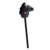 70cm Plush Hobby Horse Stick Toy with Cartoon Design and 2 Sound Effects,Soft and Endurable Stick Horse for Kids Play,27.56 X 4.72 X 9.84in, (Black)