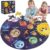 70 Piece Floor Puzzles for Kids Ages 4-6 Solar System Jigsaw Puzzles