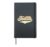 70s Vintage Retro Seattle Washington Throwback Novelty Hardcover Journal, Black
