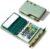 Portable Watercolor Sketchbook Set – 100% Cotton 5.1×3.0 Inch Hot Press 20 Sheets Binder Art Journal with 18-Well Ceramic Paint Palette & Travel Watercolor Brushes for Artists Outdoor Painting