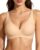 As Fairy Seamless Wireless Push Up Bra Jelly Support Bralette for Women Luxury Fabric Smooth Bras(Nude 32A)