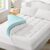 NEXHOME PRO King Size 3 Inch Dual Layer Memory Foam Mattress Topper Bamboo Cover