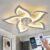 Dalouguan Flush Mount Ceiling Fan with Lights, 24″ White ,Remote Control, 6 Speeds 3 Light Color Low Profile Ceiling Fan for Kitchen