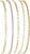 SEADAY 14K Gold Plated Bracelet Stack