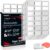 Cosygo Large Mounting Putty No Trace, Museum Double Sided Tape Glue Adhesive Dots Clear Sticky Tack, Non-Toxic Picture Hanging Adhesive, 0.39 x 0.78 in (252 Pcs)