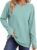 WIHOLL Crewneck Thumb Hole Sweatshirt