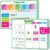 12 Packs Place Value Chart Math Manipulatives 1st 2nd 3rd, Math Games for Kids Addition and Subtraction Flash Cards, Classroom Must Haves Homeschool Supplies White Board Dry Erase Sheets