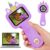 Vivid Glass 2.4″ Screen Kids Microscope, 4K Handheld Digital Microscope