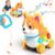Baby Toys for 6-12-18 Month, 3-in-1 Musical Puppy Toy, Crawling & Walking Toys for 1 Year Old Boy Girl Gifts, Birthday Gift, Bilingual Learning Educational Puppy for 7 8 9 10 Months