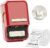 NIIMBOT B21 Label Printer,Bluetooth Thermal Label Maker,Ideal for Home Organization,Business,Ofice,50x30mm Labels,230Pcs(Red) | Thermal Label Printer with 1 Pack 50x30mm White Label for Home//Office/Business, Compatible with iOS & Android