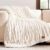 COZY BLISS Faux Fur Throw Blanket