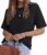 ZDC Womens Short Sleeve Sweaters