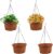 SVXTOBY 4 Pack 10 Inch Hanging Baskets