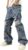 Mens Ripped Jeans Straight Leg Y2K Denim Pants