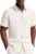 PJ PAUL JONES Mens Linen Shirts Short Sleeve
