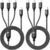 JOGRYTECE USB C Multi Charging Cable 2Pack
