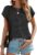JUSTFASHIONNOW Womens Short Sleeve Blouses Business Casual Tops