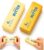 2PCS Butter Squishy Toy, Slow Rising Squeeze Toys, Fidget Squishy Stress Relief Squishy Toys for Anxiety Relief, Realistic Butter Stick Soft PU Foam Stretchy Squishies for Office Desk, Party Favors