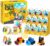 Air Dry Clay Kit for Kids – 12 Pack Construction Vehicles Modeling Clay Set