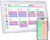 15.6 Inch Digital Calendar Wall Touch Screen – Smart Family Planner & Chore Chart, 1920×1080 HD IPS Touchscreen, No Subscription Needed, Google Calendar Sync, Wall Mount & Desk Stand Included