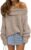 LILLUSORY Off The Shoulder Sweater